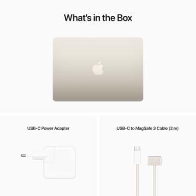 MacBook Air M2 CTO 8/1TB (Starlight)