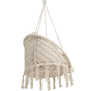 tectake Hängstol Samira - beige