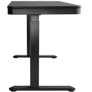 tectake Skrivbord Zola | Elektriskt höj- och sänkbart datorbord - svart