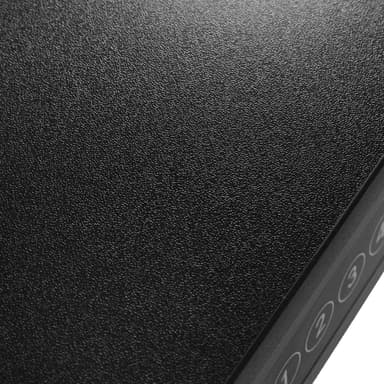 tectake Skrivbord Zola | Elektriskt höj- och sänkbart datorbord - svart