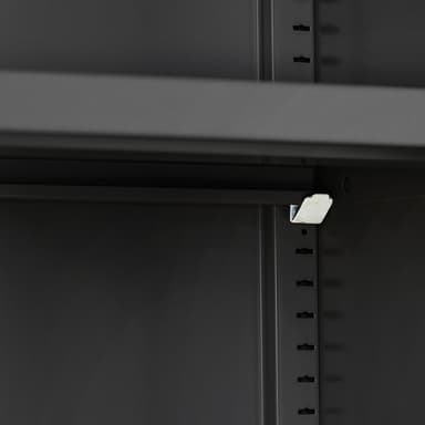 tectake 4x Dokumentskåp med 5 fack - svart