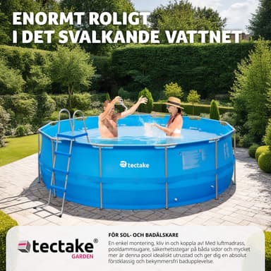 tectake Swimming Pool Merina - blå
