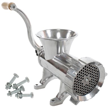 tectake Köttkvarn - silver