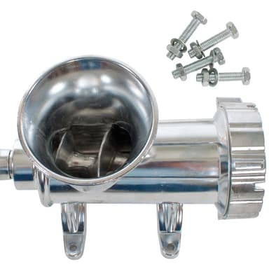 tectake Köttkvarn - silver