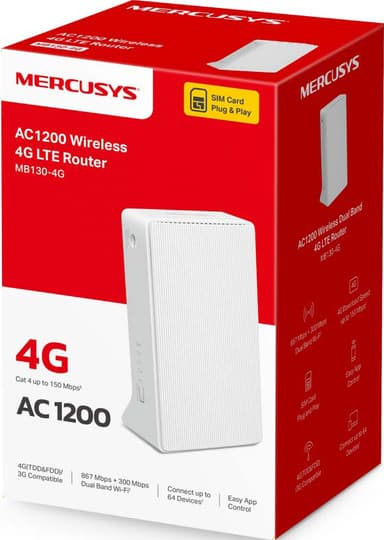 Mercusys MB130-4G LTE router