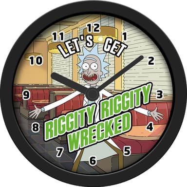Pyramid International Rick and Morty skrivbordsklocka (Wrecked)