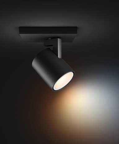 Philips Hue Runner enkel spotlight 4.2W GU10 (svart)