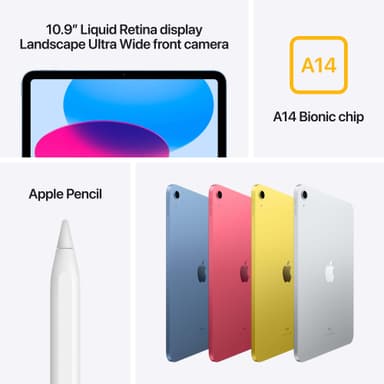 iPad 10.9" 256GB WiFi (gul)