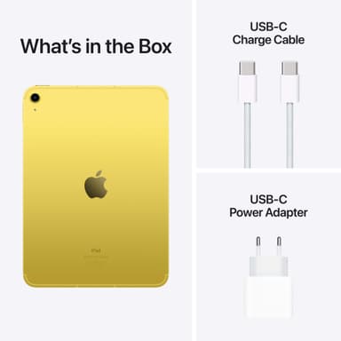iPad 10.9" 256GB 5G (gul)