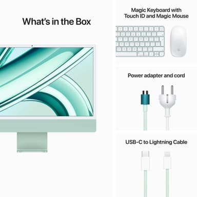 iMac 24" M3 8/10/256 (grön)