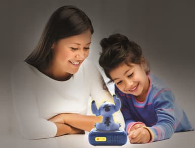 Disney Stitch Väckarklocka med nattljus och ljud
