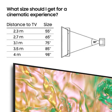Samsung 50" DU8075 4K LED Smart TV (2024)