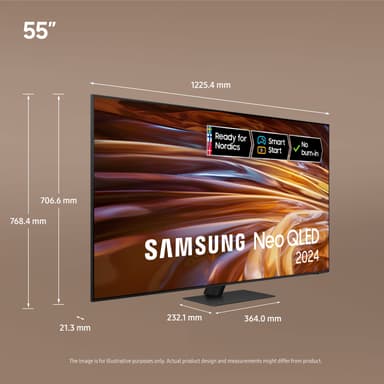 Samsung 55" QN95D 4K Neo QLED Mini LED Smart TV (2024)