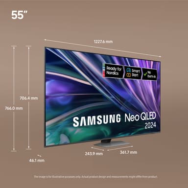 Samsung 55" QN85D 4K Neo QLED Mini LED Smart TV (2024)
