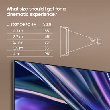 Samsung 55" QN85D 4K Neo QLED Mini LED Smart TV (2024)