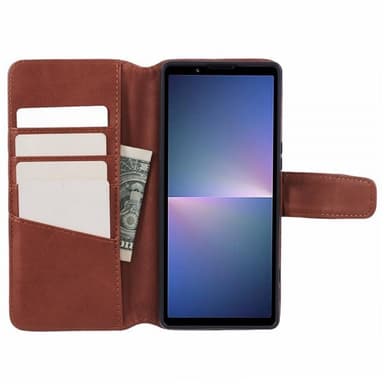 Nordic Covers Sony Xperia 5 V Fodral Essential Leather Maple Brown