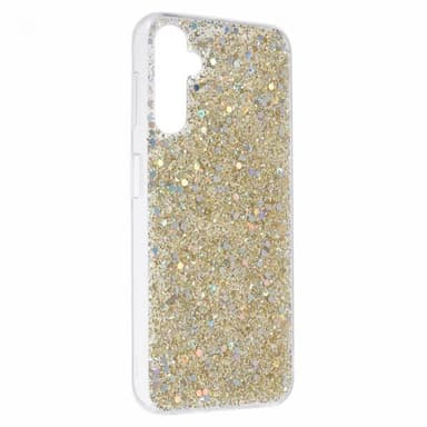 Nordic Covers Samsung Galaxy A14 Skal Sparkle Series Citrine Gold