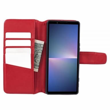 Nordic Covers Sony Xperia 5 V Fodral Essential Leather Poppy Red