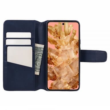 Nordic Covers Google Pixel 8 Fodral Essential Leather Heron Blue