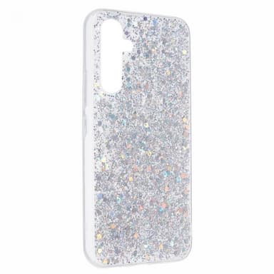 Nordic Covers Samsung Galaxy A34 5G Skal Sparkle Series Stardust Silver