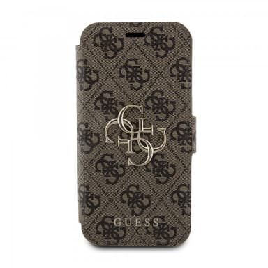 Guess iPhone 15 Pro Max Fodral 4G Logo Brun