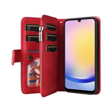 KS Plånboksfodral till Samsung Galaxy A25 - Röd