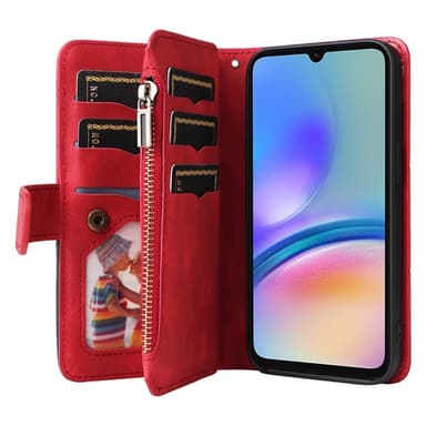 KS Plånboksfodral till Samsung Galaxy A05s - Röd
