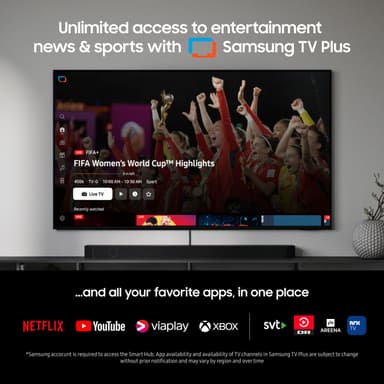 Samsung 43" Q60D 4K QLED Smart TV (2024)