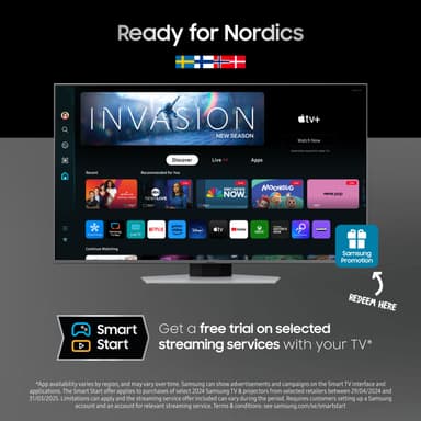 Samsung 50" Q80D 4K QLED Smart TV (2024)