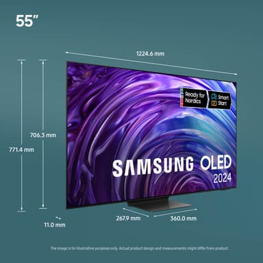Samsung 55" S95D 4K OLED Smart TV (2024)
