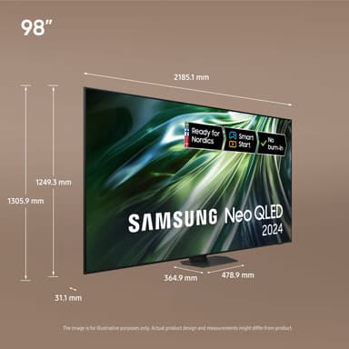 Samsung 98" QN90D 4K Neo QLED Mini LED Smart TV (2024)