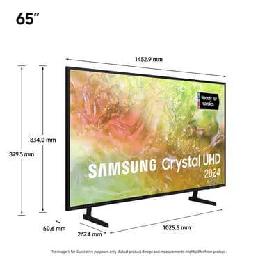 Samsung 65" DU7175 4K LED Smart TV (2024)
