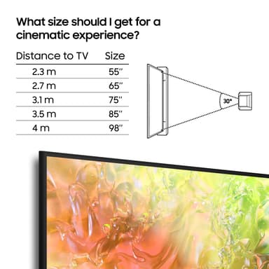 Samsung 65" DU7175 4K LED Smart TV (2024)