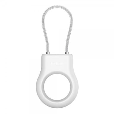 Belkin AirTag Hållare Secure Holder with Wire Cable Vit