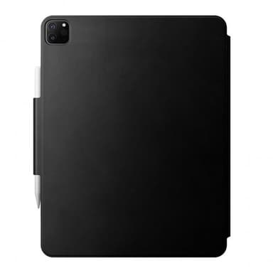 NOMAD iPad Pro 12.9 2021/2022 Fodral Leather Folio Plus Svart