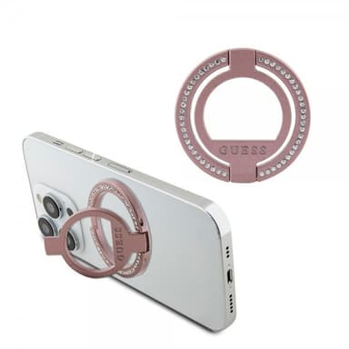 Guess Ring Stand MagSafe Rosa