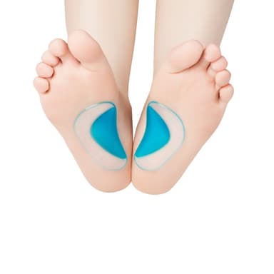 bågsstöd inlägg Plantar Fasciitis ortopediska stödkuddar - L