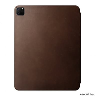 NOMAD iPad Pro 12.9 2021/2022 Fodral Leather Folio Brun