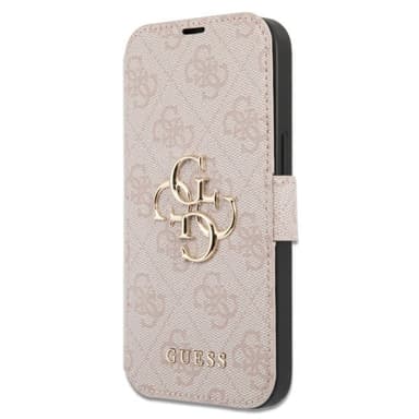 Guess iPhone 15 Pro Max Fodral 4G Logo Rosa