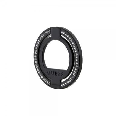 Guess Ring Stand MagSafe Svart