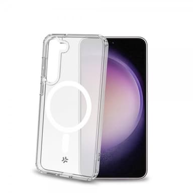 Celly Samsung Galaxy S23 Skal GELSKINMAG MagSafe Transparent