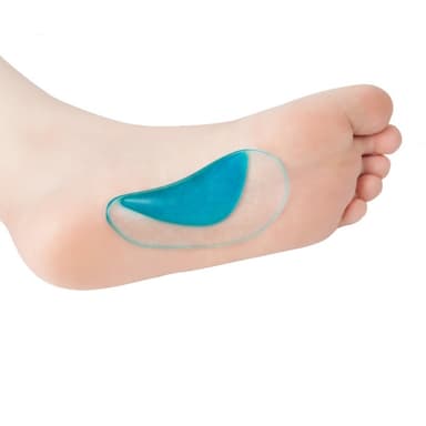 bågsstöd inlägg Plantar Fasciitis ortopediska stödkuddar - S