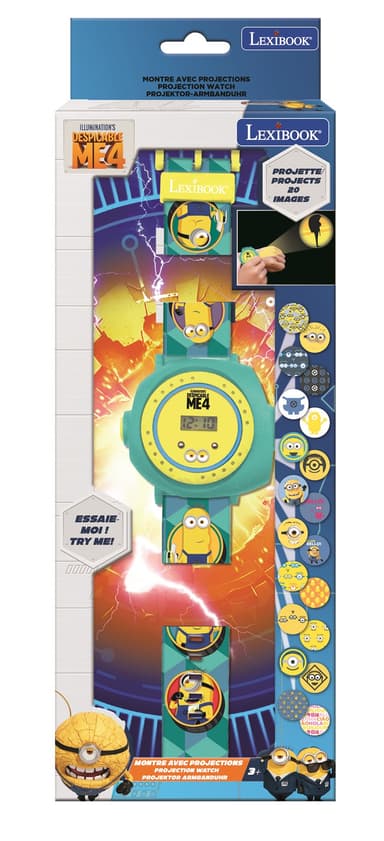 Minions Digital Projektor Klocka