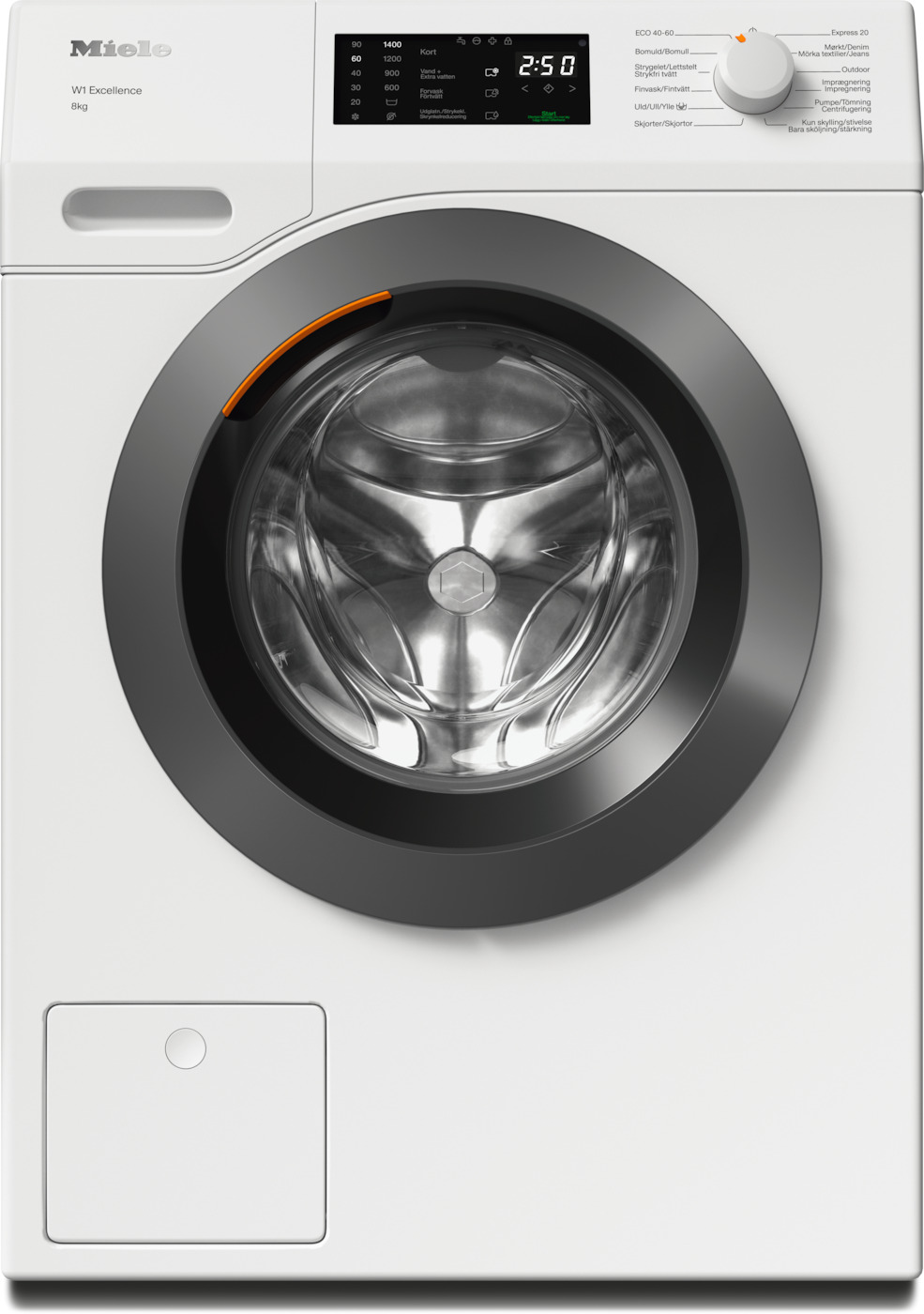 Miele W1 Tvättmaskin WED035WCSNDS (8kg)
