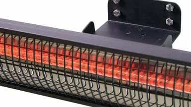 Sunred Värmare mörk vägg svart 2500 Watt