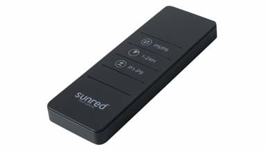 Sunred Smart Värmare Triangel Mörk Vägg Svart 2500 Watt