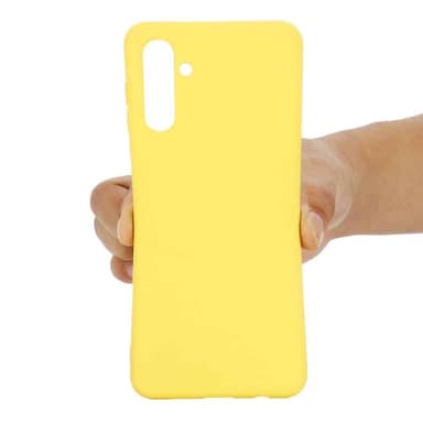 Liquid silikon skal Samsung Galaxy A35 - Gul
