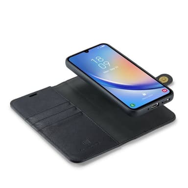 Mobilplånbok DG-Ming 2i1 Samsung Galaxy A35 - Svart