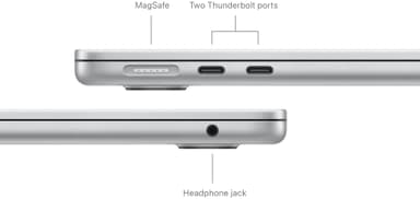 MacBook Air 13 M3 10C GPU/8/1TB (Silver)
