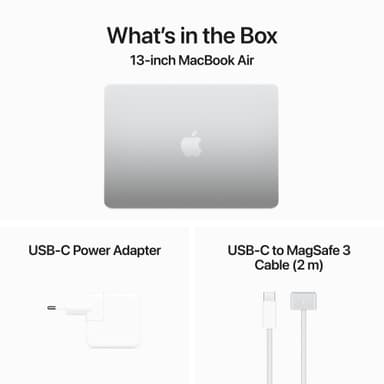 MacBook Air 13 M3 10C GPU/8/1TB (Silver)